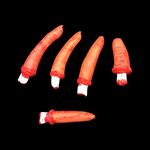 Halloween Horror Props April Fool Day Party Prop Decorazione di parti del corpo 5 dita insanguinate