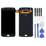 Schermo LCD OLED originale per Motorola Moto Z2 Play con assemblaggio completo di digitalizzatore (nero)