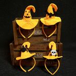 5 pezzi di Halloween Party Dress Up Copricapo Forniture Fasce per capelli personalizzate con motivo a cartoni animati, consegna in stile casuale