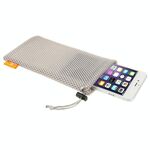 HAWEEL Pouch Bag per smartphone, power bank e altri accessori, dimensioni pari a 5,5 pollici (grigio)