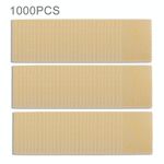 Panno di pulizia in tessuto non tessuto in microfibra da 1000 pezzi per vetro dello schermo (colore casuale)