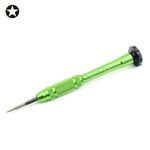 Cacciavite JIAFA JF-609-0.8 Pentalobe 0.8 per viti per porta di ricarica per iPhone (verde)