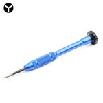 Cacciavite di riparazione JIAFA JF-609-0.6Y Tri-point 0.6 per iPhone X / 8 / 8P / 7 / 7P e Apple Watch (blu)