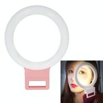 XJ18 LED Light Live Self-timer Flash Fill Light (rosa)