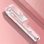XT-09 Multi-funzione Live Broadcast Mobile Bluetooth Self-timer Pole Treppiede (rosa)