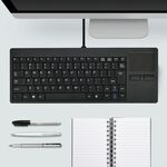 MC-818 82 tasti Touch-pad Tastiera per computer cablata ultrasottile