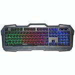 iMICE AK-400 Interfaccia USB 104 tasti Tastiera da gioco retroilluminata colorata cablata per computer PC portatile (nero)