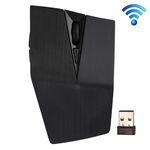 Ricevitore USB da 2,4 GHz Mouse ottico wireless regolabile da 1200 DPI per computer PC laptop (nero)