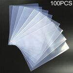 Sacchetto di plastica trasparente speciale per macchina più vicina da 100 PCS con logo e design personalizzati, dimensioni: 23 cm x 33 cm