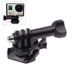Fibbia regolabile a 360 gradi Supporto per cinturino di base e bullone a vite per GoPro HERO9 Black / HERO8 Black / 7/6/5/5 Sessione / 4/3 + / 3/2/1 (Nero)