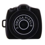 Y2000 HD Sport all'aria aperta Ultra-mini DV Pocket Videocamera digitale Videocamera Videocamera Videocamera, Supporto Max 32GB Micro SD / TF Card (nero)