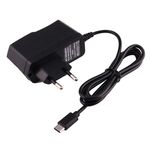 Caricatore per porta USB-C / Type-C 5V 2A per Macbook, Google, LG, Huawei, Nokia, Microsoft, Xiaomi, OnePlus, Letv, Meizu, altri smartphone o tablet, spina europea