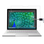 Pellicola in vetro temperato a schermo intero con durezza superficiale 9H da 0,4 mm per Microsoft Surface Book da 13,5 pollici
