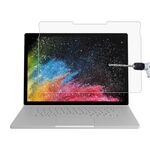 Pellicola in vetro temperato a schermo intero con durezza superficiale 9H da 0,4 mm per Microsoft Surface Book 2 da 13,5 pollici