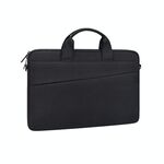 ST03S 15.6 pollici Doppio mano universale tasche laterali indossabili Oxford Panno morbido maniglia portatile tablet tablet tablet (nero)