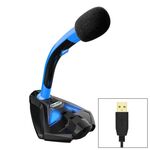 Microfono a condensatore con microfono cablato USB omnidirezionale da tavolo K1 con supporto per telefono, Compatibile con PC / Mac per trasmissione dal vivo, spettacolo, KTV, ecc
