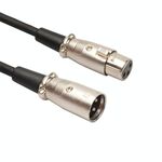 Cavo per microfono da XLR maschio a XLR femmina a 3 pin da 10 m