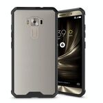 Per Asus ZenFone 3 ZE552KL Custodia protettiva per armatura in acrilico + TPU trasparente (nera)