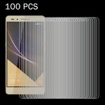 100 PCS per Huawei Honor 7 Plus 0.26mm 9H Durezza superficiale 2.5D Pellicola per schermo in vetro temperato antideflagrante