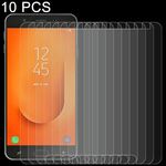 Pellicola in vetro temperato 10PCS 9H 2.5D per Galaxy J7 Prime 2
