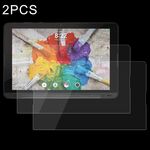 2 pezzi per LG G Pad III 10.1 pollici 9H Protezione dello schermo in vetro temperato con durezza superficiale