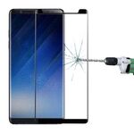 Per Galaxy Note 8 0,3 mm 9H Durezza superficiale Protezione schermo in vetro temperato non a schermo intero curvo 3D (nero)