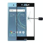 Per Sony Xperia XZs 0,33 mm 9H Durezza superficiale Protezione schermo in vetro temperato a schermo intero curvo 3D (nero)