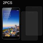 2 PC per Huawei Honor Tablet 2 8.0 pollici 0.3mm 9H Durezza superficiale Protezione schermo in vetro temperato a schermo intero