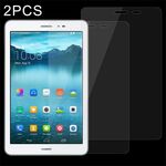 2 pezzi per Huawei MediaPad T2 8.0 Pro 0.4mm 9H Durezza superficiale Protezione schermo in vetro temperato a schermo intero