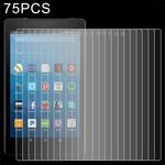 75 PCS 0.3mm 9H Pellicola in vetro temperato a schermo intero per Amazon Kindle Fire HD 8 2017