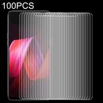 100 PCS 9H 2.5D Pellicola in vetro temperato per OPPO R15 / R15 Pro