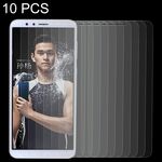 10 PCS per Huawei Honor Play 7X 0.26mm 9H Durezza superficiale 2.5D Pellicola per schermo in vetro temperato antideflagrante