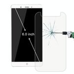 6,0 pollici Cellulare 0,26 mm 9H Durezza superficiale Pellicola proteggi schermo in vetro temperato a prova di esplosione 2.5D