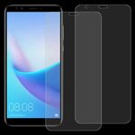 2 PCS 0.26mm 9H 2.5D Pellicola in vetro temperato per Huawei Enjoy 8 / Honor 7C
