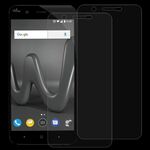 2 pezzi per Wiko Harry 0.26mm 9H Durezza superficiale 2.5D Protezione per schermo in vetro temperato con bordo curvo