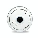 360EyeS EC10-I6 Telecamera panoramica di rete HD a 360 gradi con slot per schede TF, supporto per il controllo dei telefoni cellulari (bianco)