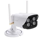 QG001 1/4 di pollice H.264 1.0 Megapixel HD WiFi IP Bullet Camera, supporto rilevamento movimento, audio, allarme e scheda TF