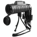 Telescopio monoculare impermeabile a fuoco corto 40x60 Life con clip