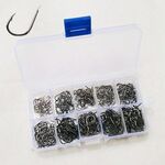 ISE 500 PCS Ami da pesca con amo da pesca a misura mista