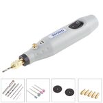 Mini trapano elettrico ZEODO ZD6000, AC 220V / DC12V, spina americana