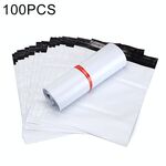 100 PCS Mailing Bag per cuscino a colonna Air Bag Imballaggio, Dimensioni: 17 x 25 + 5 cm, Personalizza logo e design