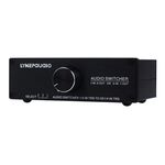 B833 Altoparlante passivo Altoparlante con interruttore stereo, 1 ingresso e 3 uscite o 3 ingressi e 1 uscita (nero)