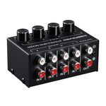 LINEPAUDIO B896 Mixer Sassive a quattro canali (nero)