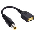 Cavo adattatore di alimentazione da femmina quadrata grande (prima generazione) a 7,9 x 5,5 mm per interfacce maschili per notebook, lunghezza: 10 cm