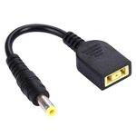 Cavo adattatore di alimentazione da femmina quadrata grande (prima generazione) a 5,5 x 2,5 mm per interfacce maschili per notebook, lunghezza: 10 cm