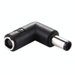 Adattatore di alimentazione DC 7406 maschio a DC 7406 femmina per notebook HP, gomito ad angolo retto di 90 gradi