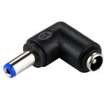 Adattatore di alimentazione DC 5521 maschio a DC 5521 femmina per notebook, gomito ad angolo retto di 90 gradi