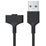 Per caricabatterie smart watch con materiali ABS in uscita da 5 V Fitbit Ionic, lunghezza cavo: 92 cm (nero)