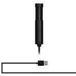 Yanmai SF555B Mini microfono professionale per registrazione a condensatore stereo USB 2.0 da studio, lunghezza cavo: 1,5 m, Compatibile con PC e Mac per Live Broadcast Show, KTV, ecc. (Nero)