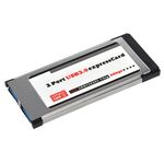 Scheda Express con slot PCI da 34 mm a 2 porte USB 3.0 5 Gbps per laptop / notebook